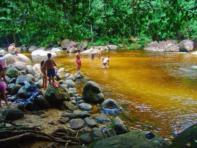 Chale Cantinho Albamar Ubatuba Exteriör bild