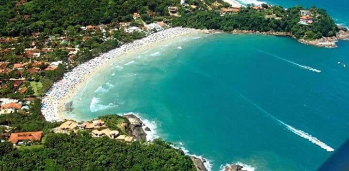 Chale Cantinho Albamar Ubatuba Exteriör bild